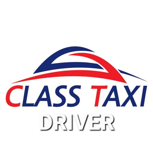 Class taxi driver logo