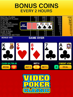 Video Poker Classic u2122 3.11 Screenshots 9