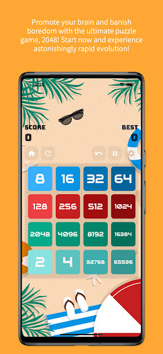 2048 Puzzle Simple Screen 2