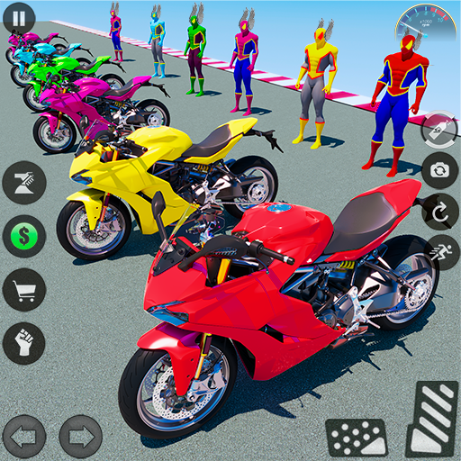 Mega Ramp Stunt - Bike Games logo