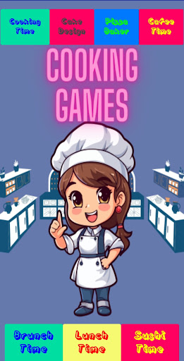Android application CookingGames screenshort