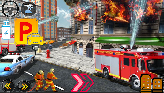 911 Rescue Fire Truck Game 3D
