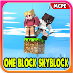 Cover Image of ดาวน์โหลด One Block Skyblock Map MCPE  APK