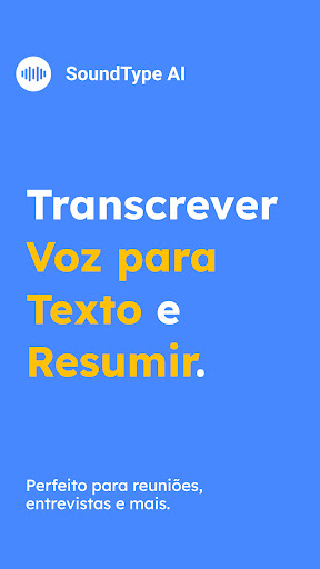 Visualização do aplicativo