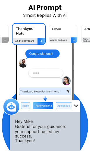 Screenshot of Translator Keyboard All Chats