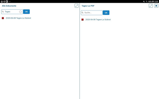 Android application ONTIV Q.Doc Mobile screenshort