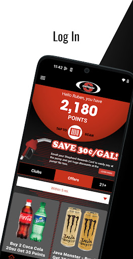 Android application Shepherd's Rewards screenshort