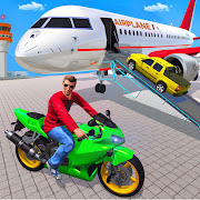 Airplane Pilot Bike Transporter Simulator Games