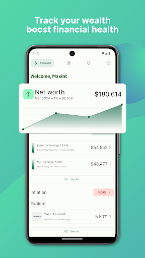 Android application Maxint screenshort