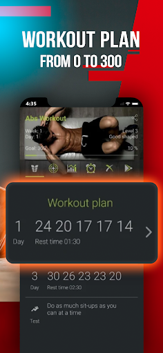 Abs Workout: Six Pack Training 3.3.5 screenshots 2
