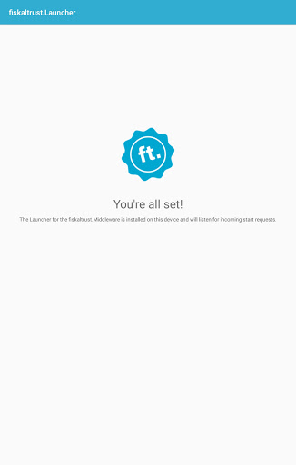 fiskaltrust Middleware (gRPC) Screen 2