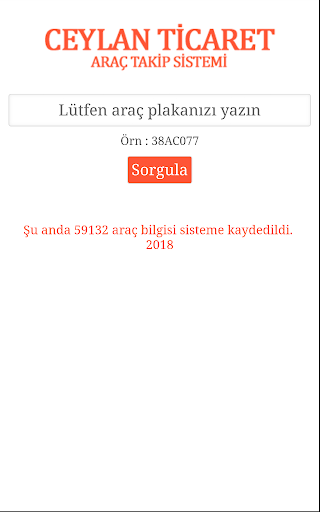 Ceylan Ticaret Araç Takip Screen 2