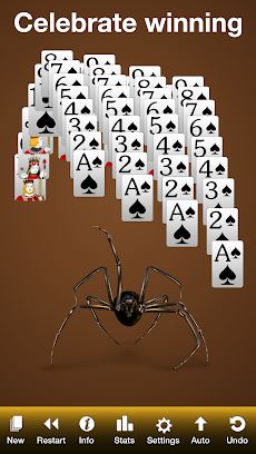 Spider Solitaire: Large Cards!のおすすめ画像4