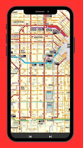 Android application Metro LA Map & Bus 2024 screenshort
