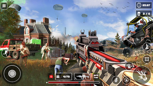 Android application Survival Squad Fire battle PVP screenshort