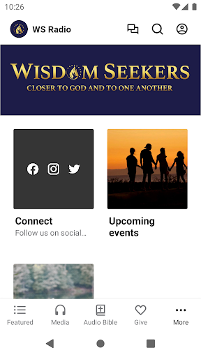 Wisdom Seekers Radio Screen 3
