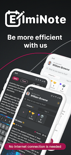 Android application ElmiNote screenshort