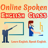 Online spoken English class icon