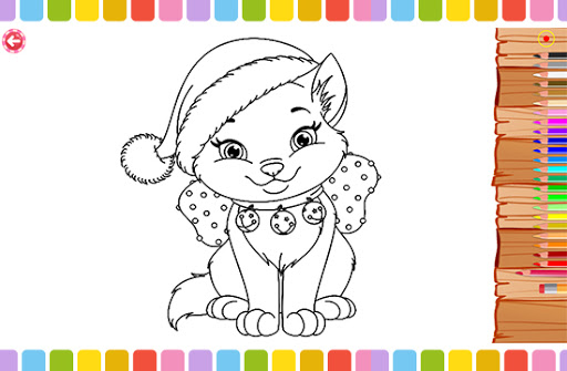 How to draw - Coloring book kity cat