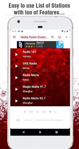 Malta Radio Stations Screen 2