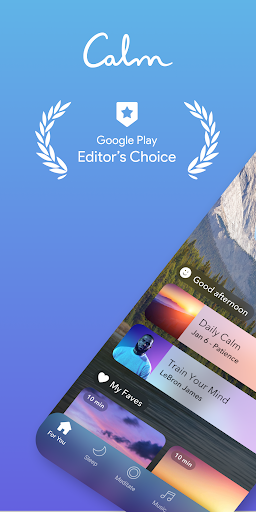 Calm - Meditate, Sleep, Relax androidhappy screenshots 1