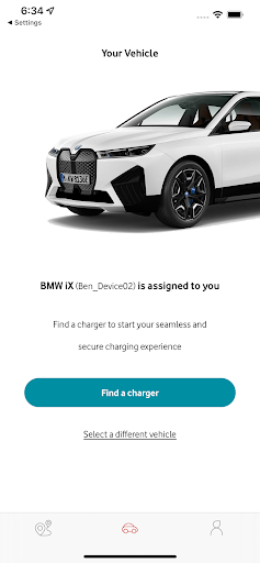 Android application EV Services Drive screenshort