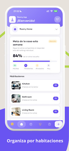 Rutina de organización hogar screenshot 4