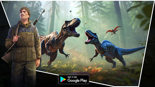 Jogos de caça ao dinossauro 3d
