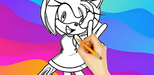 Amy coloring book Rose
