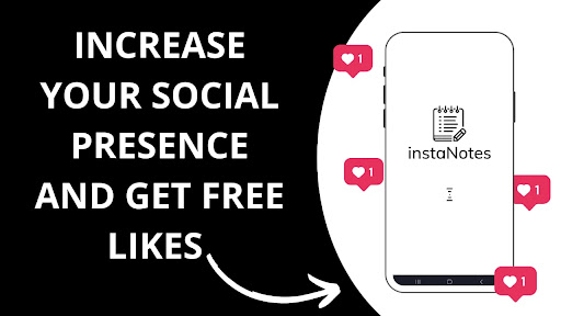 InstaNotes get Likes and Notes