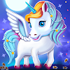 Magical Unicorn Girl Games icon