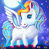 Magical Unicorn Girl Games icon