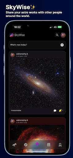 Android application SkyWise screenshort