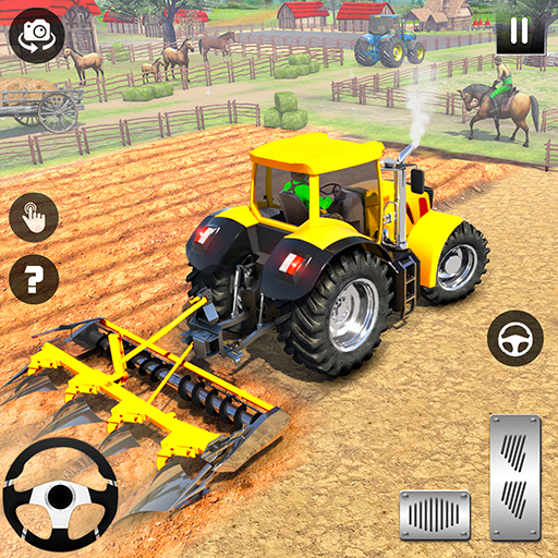 Real Farming: Tractor Game 3D logo