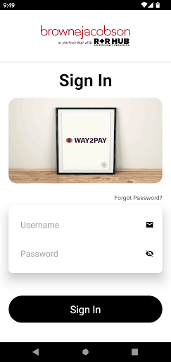 Android application Browne Jacobson screenshort