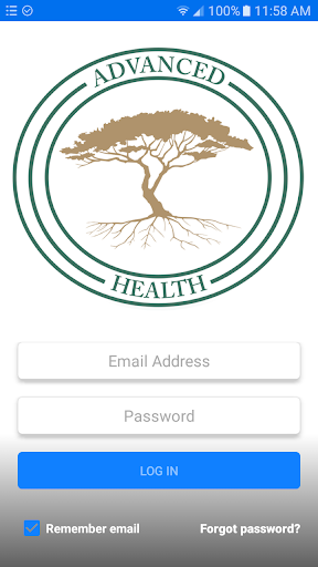 Android application Advanced Health screenshort