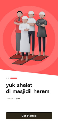 Android application Umaroh - Syiar Umroh & Haji screenshort