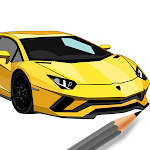 Cover Image of Descargar aprender a dibujar coches  APK