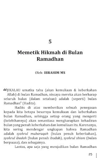 Agar Ramadhan Tidak Seremonial