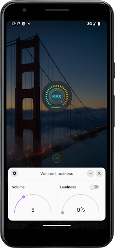 Android application Volume Booster : Max Loudness screenshort