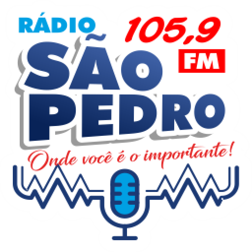 Rádio São Pedro FM 105,9 logo