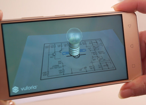 Android application Electricity AR screenshort