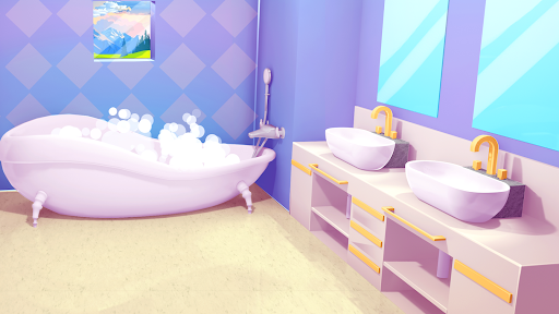 Violet Cinderella Castle Clean