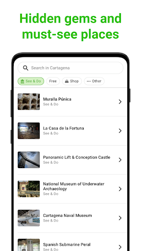 Cartagena SmartGuide Screen 3