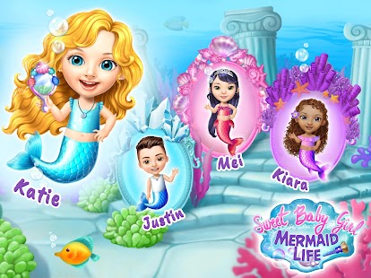 Sweet Baby Girl Mermaid Life - Magical Ocean World Screenshot
