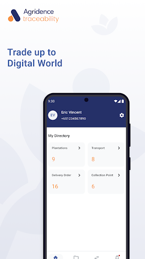 Agritrace - Traceability App Screenshot