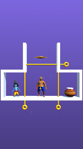 Android application Natkhat Krishna - The Game screenshort