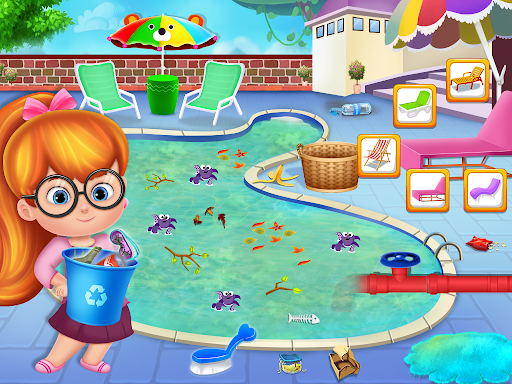 My doll house cleanup  decoration - Fix  Repair