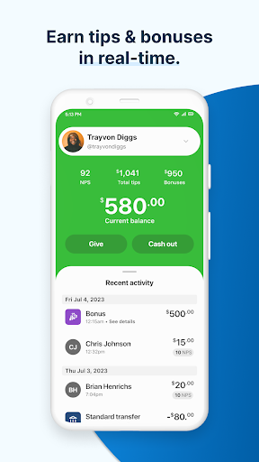 Android application Applause screenshort