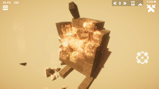 Desert Destruction Sandbox Sim Varies with device APK screenshots 3